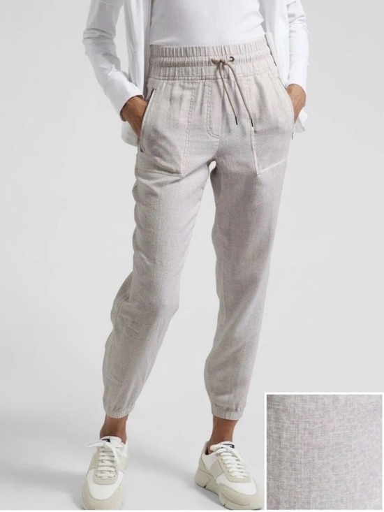 Athleta Pants - Athleta Light Beige Track Joggers
